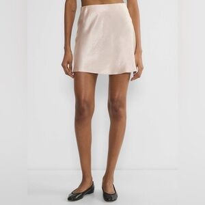 Aritzia Babaton New Slip Satin Mini Skirt